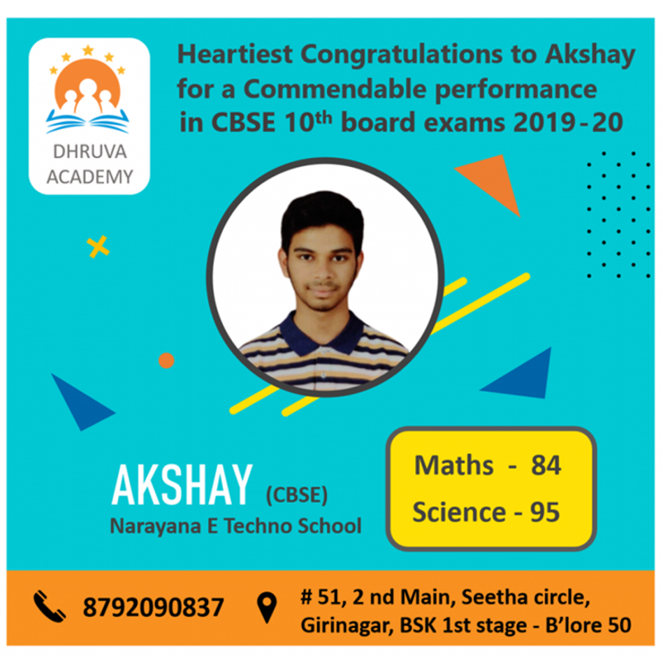 Student result 10th CBSE