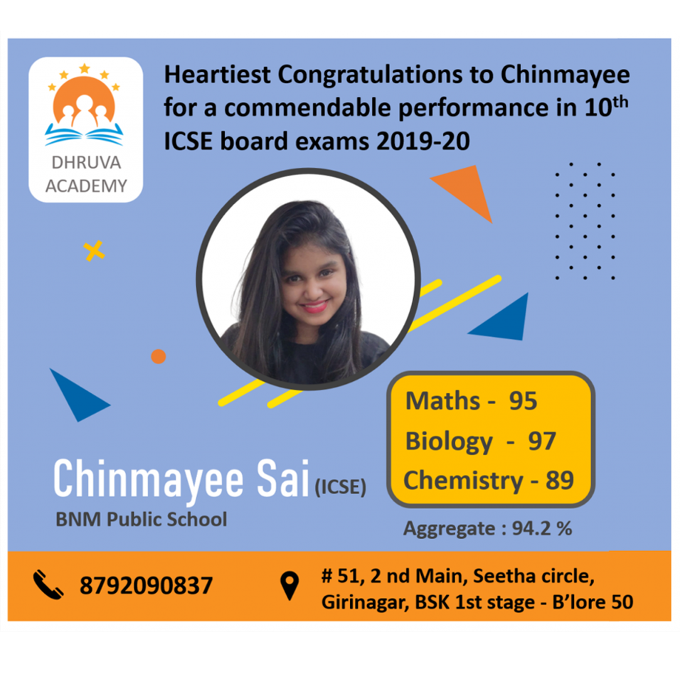 Student result 10th ICSE