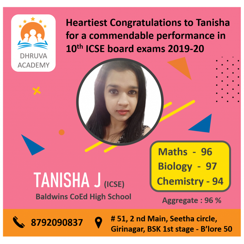 Student result 10th ICSE